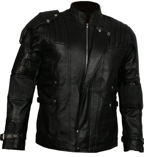 Star Lord Black Leather Jacket - Arvo 