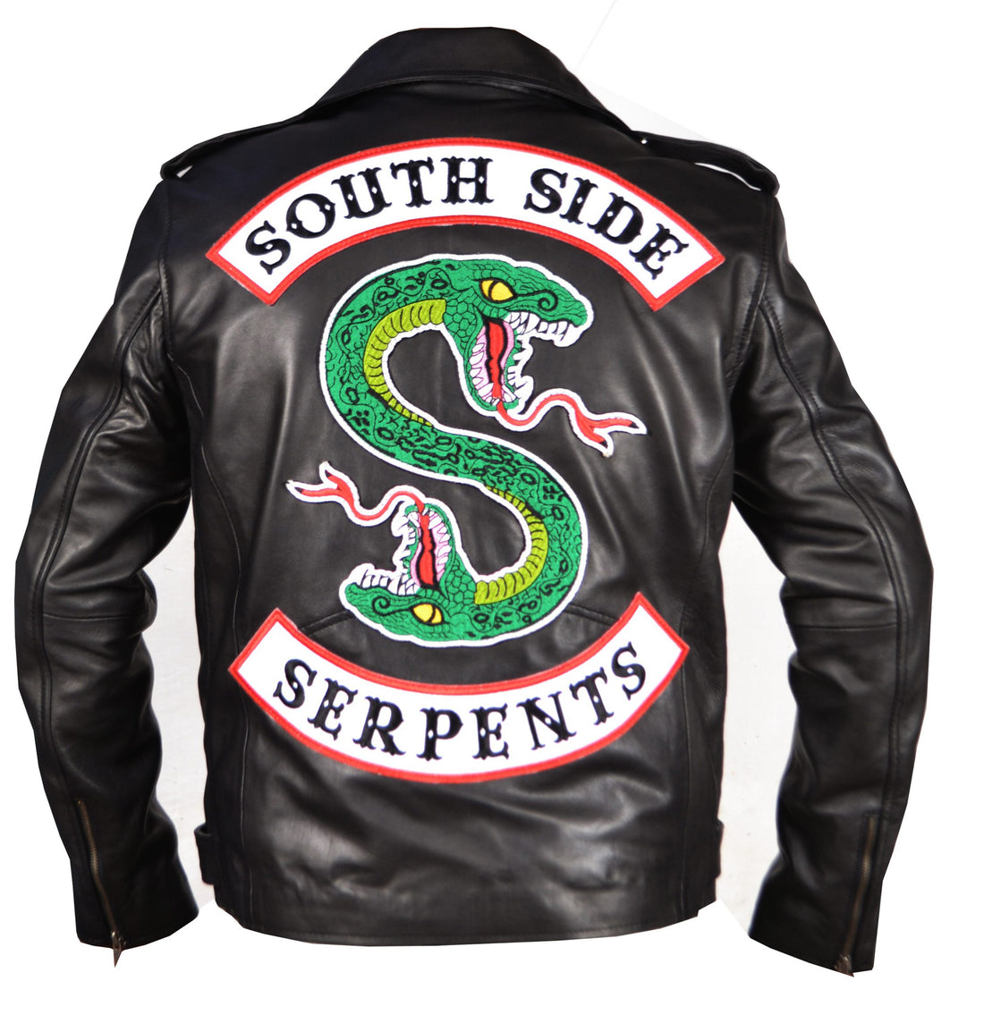 Jughead Jones Black Riverdale Southside Serpents Leather Jacket For Mens - Arvo 