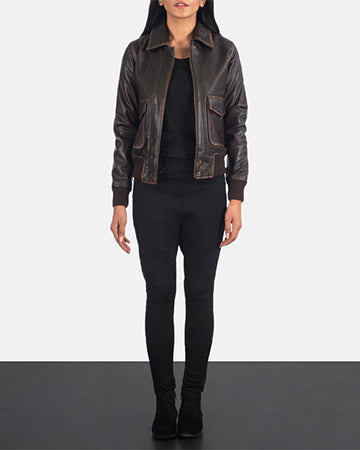 Front view of Bearsden brown bomber jacket – classic men’s outerwear for fall and winter in the USA

Bearsden men’s leather bomber jacket in brown – timeless American aviation-inspired fashion

Side profile of brown Bearsden bomber jacket – premium leather jacket for U.S. men

Close-up of brown leather texture on Bearsden bomber jacket – durable and stylish outerwear made for American lifestyles

Model wearing Bearsden brown bomber jacket – casual leather look for men in the United States


