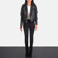 Front view of Bishopbriggs black biker jacket – rugged leather moto jacket for men in the USA

Bishopbriggs men’s biker jacket in black – edgy American fashion inspired by classic motorcycle gear

Close-up of zippers on Bishopbriggs black leather jacket – premium biker jacket for U.S. riders and fashion lovers

Model wearing Bishopbriggs black biker jacket – bold streetwear look for men in the United States

Back of Bishopbriggs biker jacket in black – durable men’s leather outerwear with USA-inspired desig