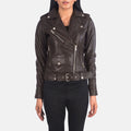 Front view of Broxburn brown moto jacket – stylish men’s leather biker jacket for USA customers

Broxburn men’s moto jacket in brown – vintage-inspired motorcycle outerwear made for American riders

Close-up of distressed leather on Broxburn brown moto jacket – durable men’s riding jacket for U.S. streetwear

Model wearing Broxburn brown leather moto jacket – classic American moto style for men

Back of Broxburn brown moto jacket – handcrafted leather jacket for motorcycle enthusiasts in the USA

