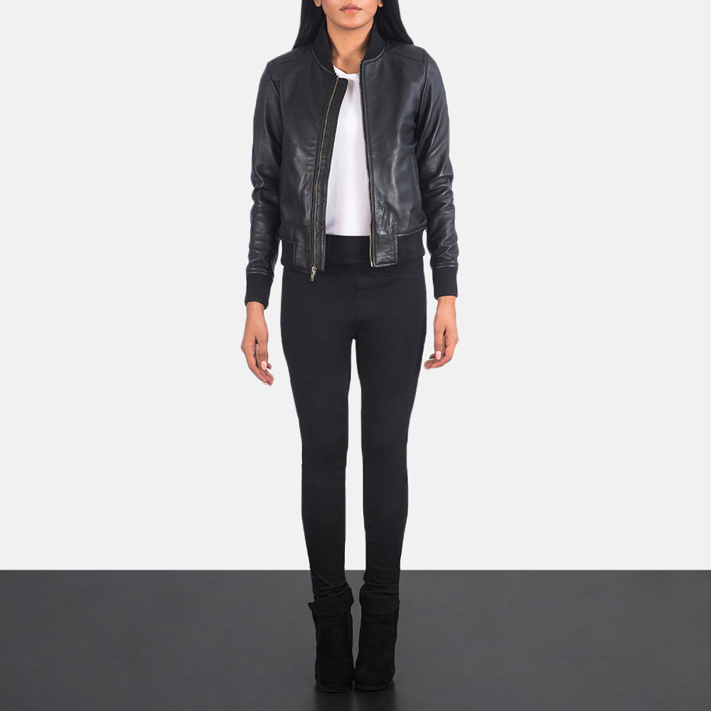 lt="Aberdeen black bomber jacket with ribbed cuffs and collar"

alt="Front view of Aberdeen men's black bomber jacket with zip closure"

alt="Black bomber jacket with sleek design and zippered pockets"

alt="Aberdeen bomber jacket featuring soft lining and stylish fit"

alt="Men’s black Aberdeen bomber jacket perfect for casual wear"