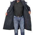 Ryan Gosling Blade Runner Trench Leather  Coat - Arvo 