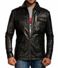 Vampire Diaries Damon Salvatore Leather Jacket - Arvo 