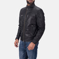 David Beckham Leather Motorcycle Jacket - Arvo 