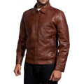 John Wick  Brown Leather Jacket - Arvo 