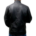 Superman Man Of Steel Leather Jacket Black - Arvo 
