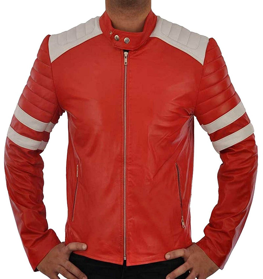 Tyler Durden Leather Jacket Fight Club - Arvo 
