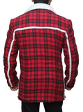 Red Flannel Jacket Mens - Arvo 