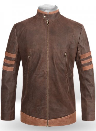 Hugh Jackman X-Men Brown Leather Jacket - Arvo 