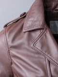 Perth women’s trench coat in classic beige with tailored fit and belt detail


