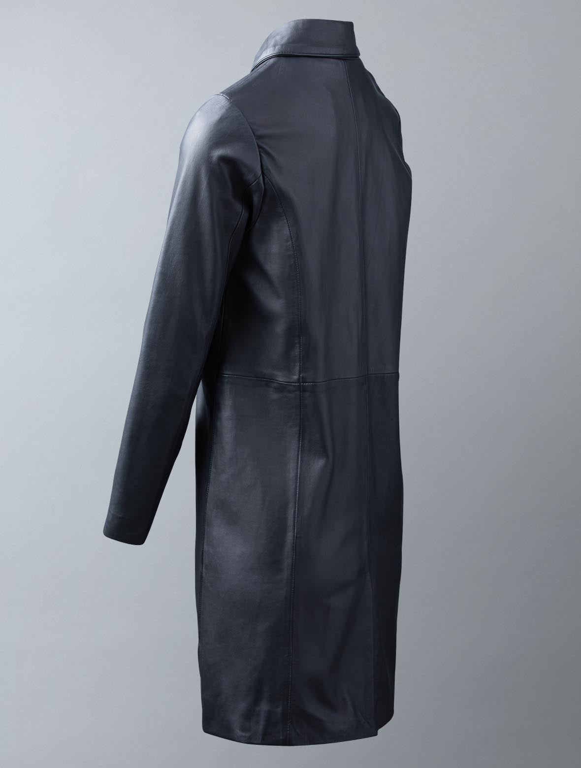 Wishaw Leather Coat for Women - Arvo 