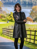 Wishaw Leather Coat for Women - Arvo 